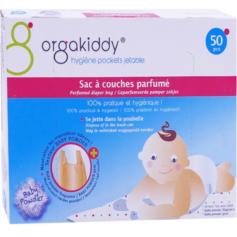 ORGAKIDDY 50 DE PUNGI PENTRU SCUTEECE CU AROMĂ DE CĂPȘUNI — preț și oferte