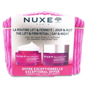 NUXE ROUTINE LIFT & FERMETÉ SET + 2 PRODUSE DE ÎNGRIJIRE