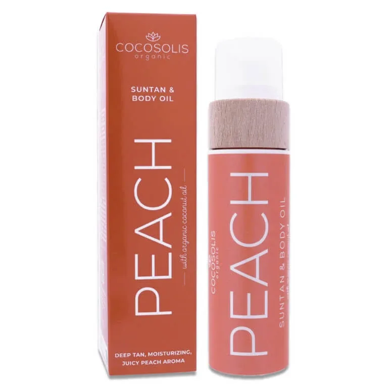 COCOSOLIS PEACH SUNTAN & ULEI DE CORP 100 ML — preț și oferte