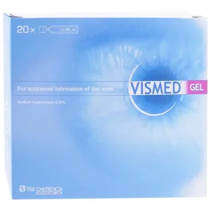 VISMED LUBRIFIANT OCULAR GEL MONODOZĂ 20X0,45 ML