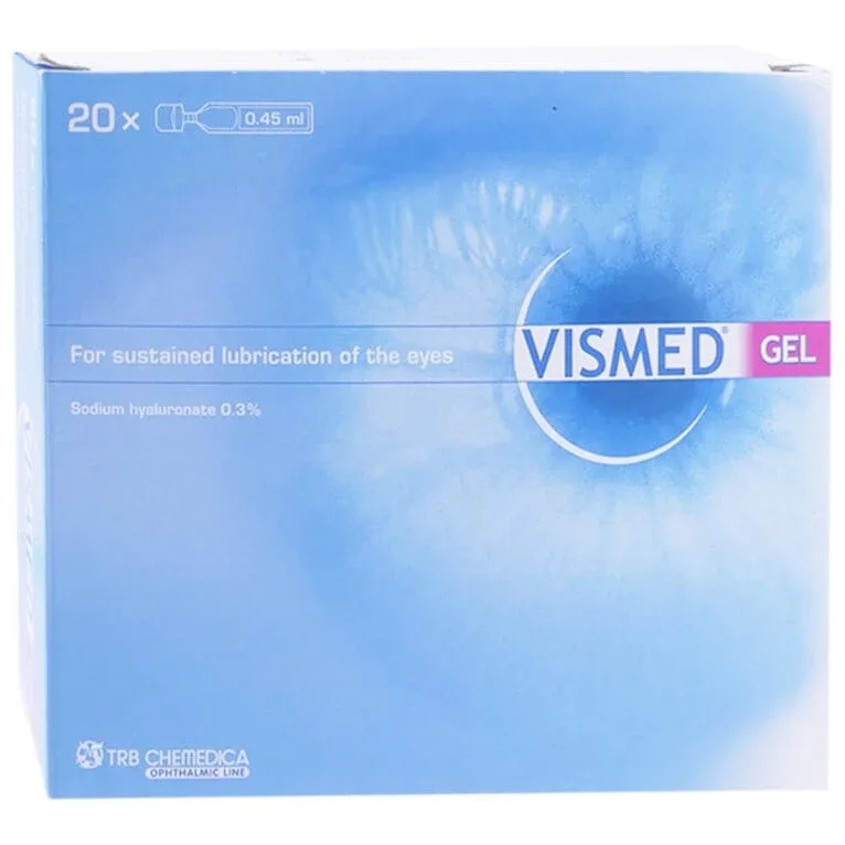 VISMED LUBRIFIANT OCULAR GEL MONODOZĂ 20X0,45 ML — preț și oferte
