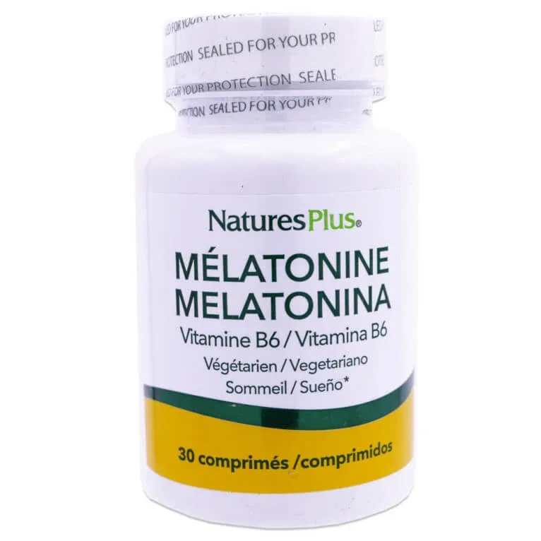 NATURESPLUS MELATONINĂ ȘI VITAMINA B6 30 DE COMPRIMATE — preț și oferte