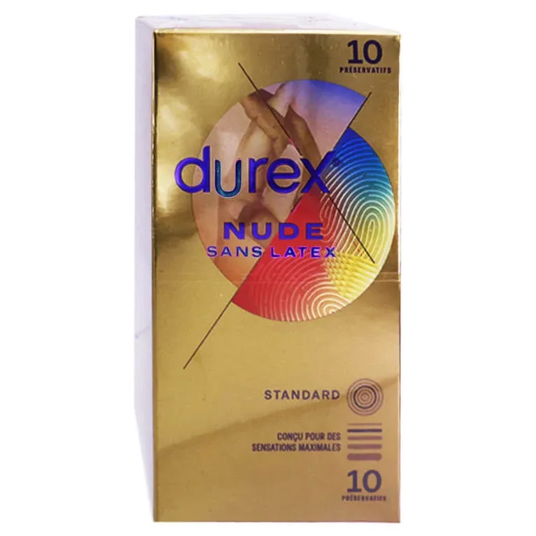 DUREX NUDE FĂRĂ LATEX 10 PREZERVATIVE — preț și oferte