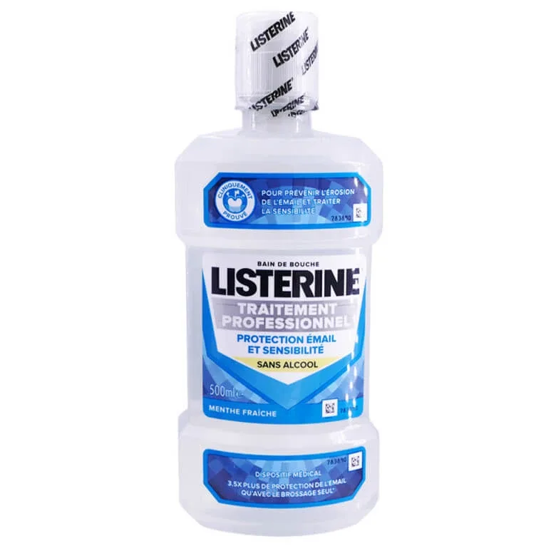 LISTERINE TRATAMENT PROFESIONAL PENTRU DINȚI SENSIBILI – APĂ DE GURĂ 500 ML — preț și oferte
