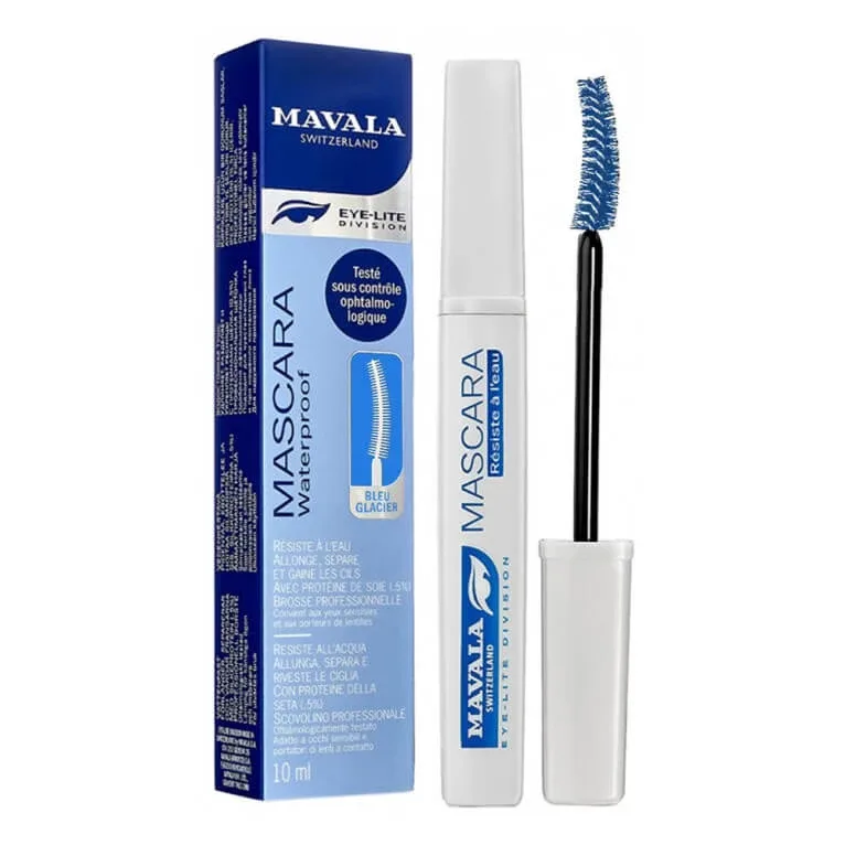 MAVALA MASCARA WATERPROOF ALBASTRU GLACIER 10 ml — preț și oferte