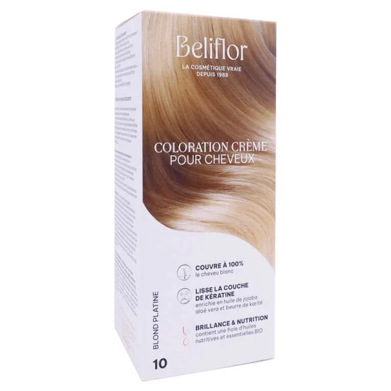 BELIFLOR CREMĂ DE Vopsire 10 BLOND PLATINAT 120 ML — preț și oferte