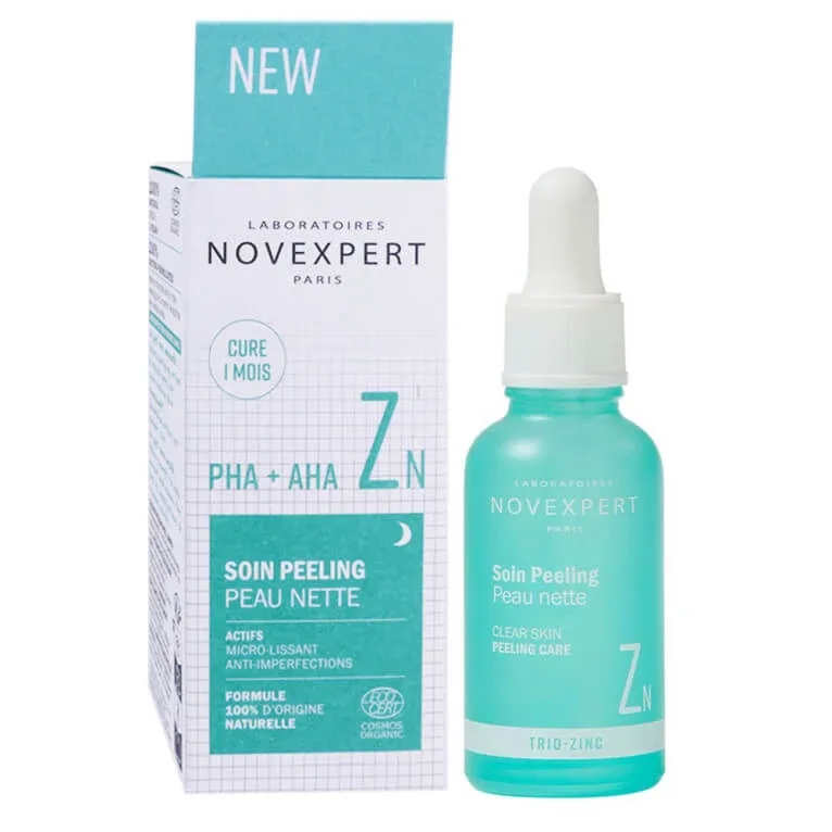 NOVEXPERT TRATAMENT EXFOLIANT PENTRU TEN CURAT 30 ML — preț și oferte