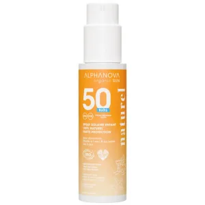 ALPHANOVA BIO SPRAY DE PROTECȚIE SOLARĂ PENTRU COPII SPF50 NATURAL 100G