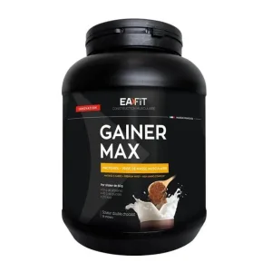 EAFIT GAINER MAX PROTEINE MASĂ MUSCULARĂ AROMĂ DUBLA CIOCOLATĂ 1,1 KG