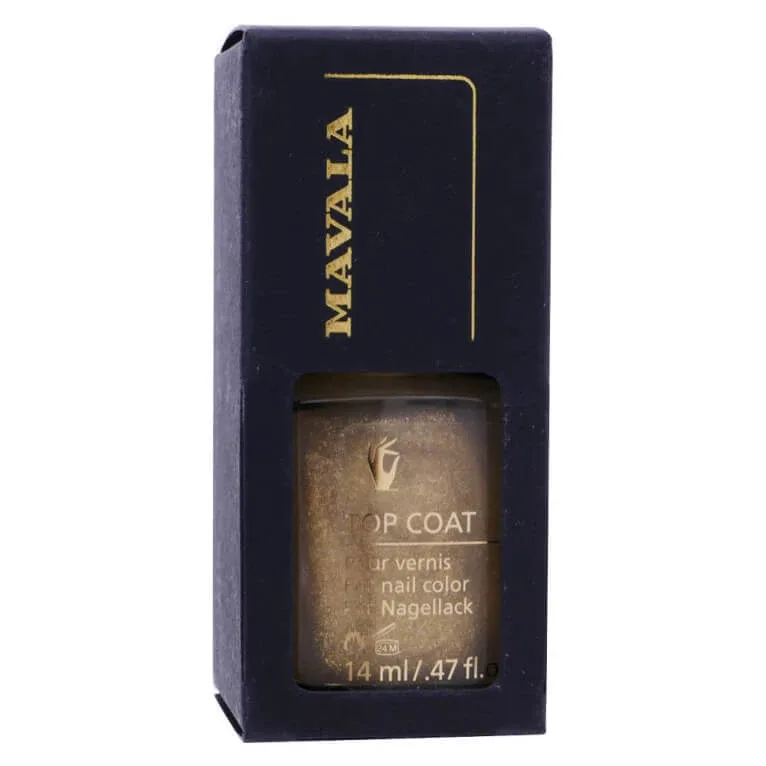 MAVALA TOP COAT GOLD 14 ml — preț și oferte