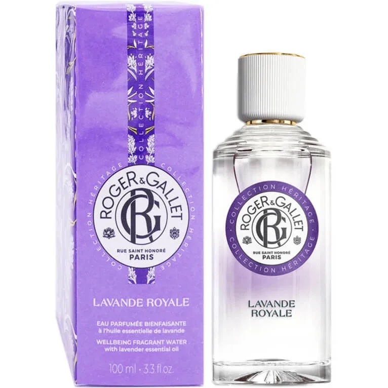 ROGER & GALLET APĂ PARFUMATĂ CU EFECT BENEFIC DE LAVANDĂ REGALĂ 100 ML — preț și oferte