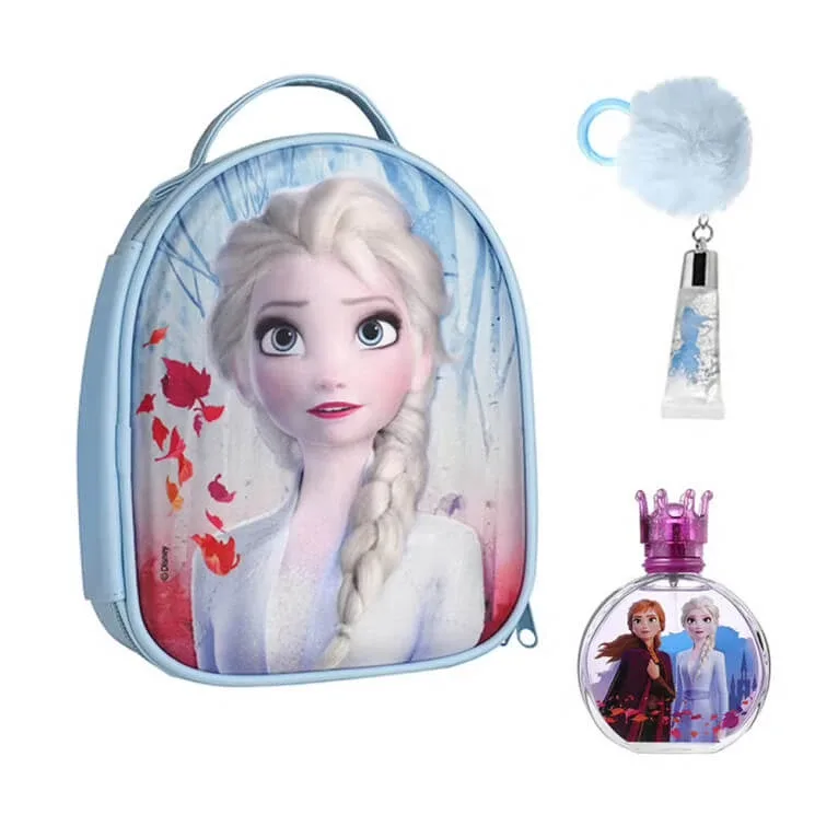 SET DISNEY „REGINA ZĂPEZII” – APĂ DE TOALETĂ + LUCIU DE BUZE — preț și oferte