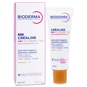 BIODERMA CREALINE AR+ CC CREMĂ SPF50+ NUANȚĂ AURIE 40 ML