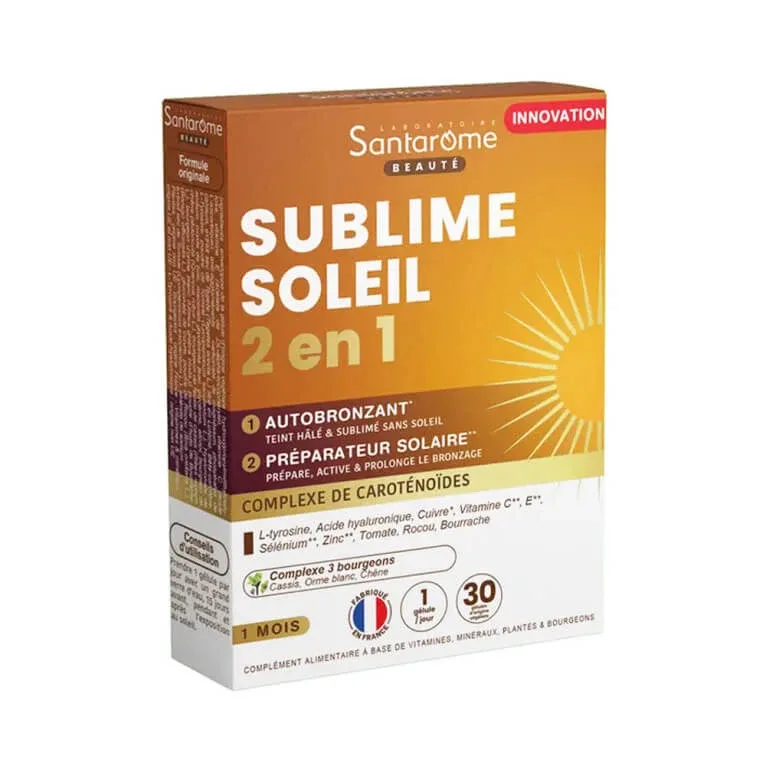 SANTAROME BEAUTE SUBLIME SOLEIL 2 ÎN 1 30 DE CAPSULE — preț și oferte