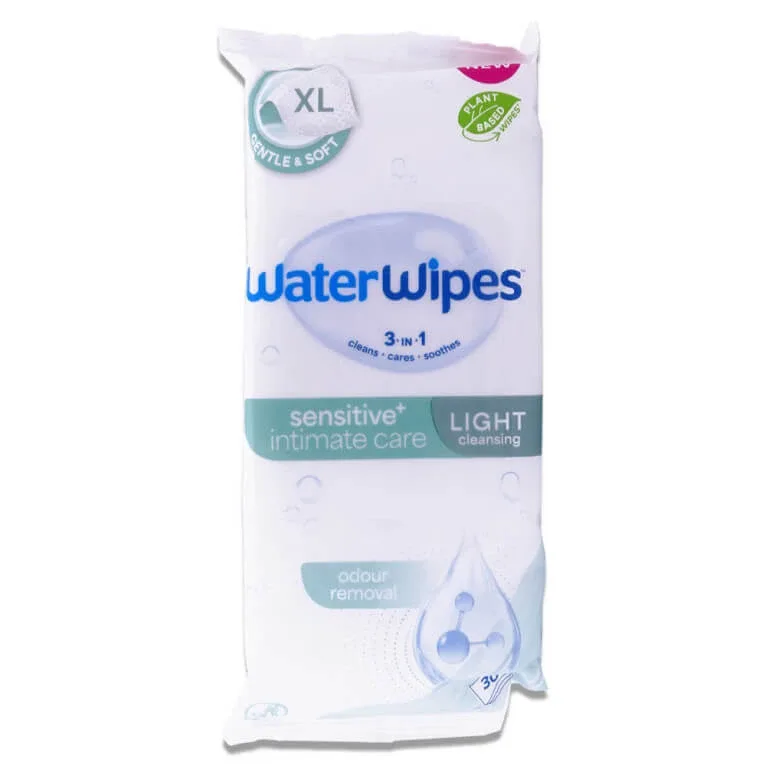 WATERWIPES SENSITIVE LIGHT XL Șervețele intime x30 — preț și oferte