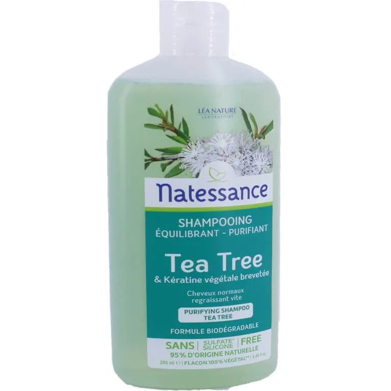 NATESSANCE ȘAMPON CU ARBORE DE CEAI 250 ML — preț și oferte