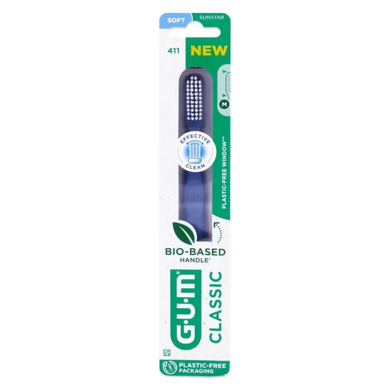 PERIUȚĂ DE DINȚI GUM CLASSIC 411 MOALE — preț și oferte