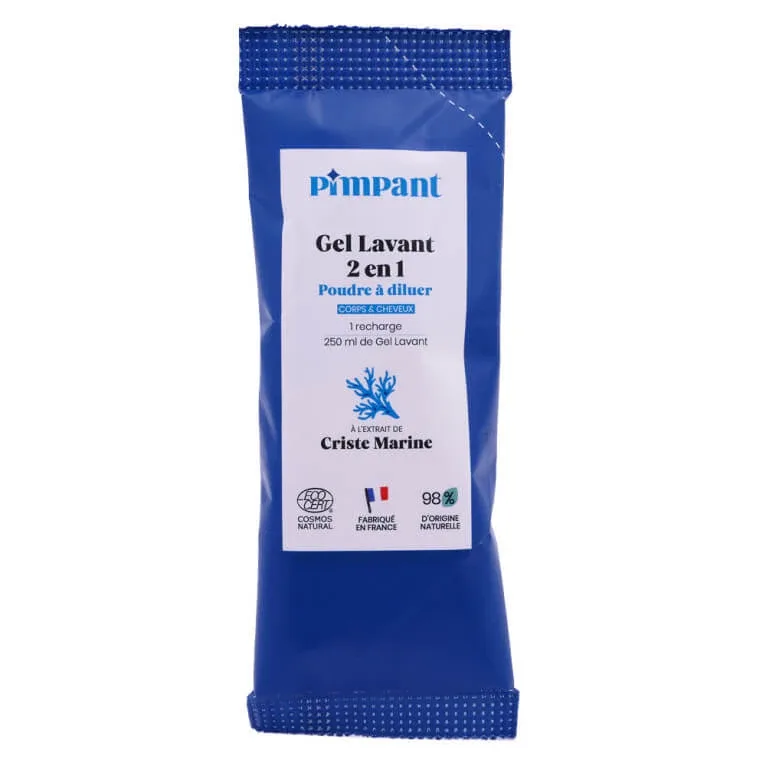 PIMPANT GEL DE CURĂȚARE 2 ÎN 1 CU CRISTE MARINE – PULBERE DE DILUAT 25 G — preț și oferte