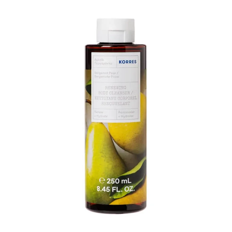 KORRES GEL DE DUȘ REGENERANT CU BERGAMOTĂ ȘI PARĂ 250 ML — preț și oferte