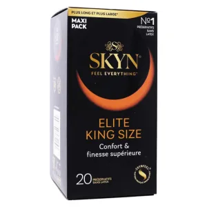 MANIX SKYN ELITE KING SIZE 20 PREZERVATIVE FĂRĂ LATEX