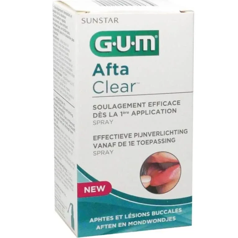 GUM AFTA CLEAR SPRAY PENTRU AFTE 15 ML — preț și oferte