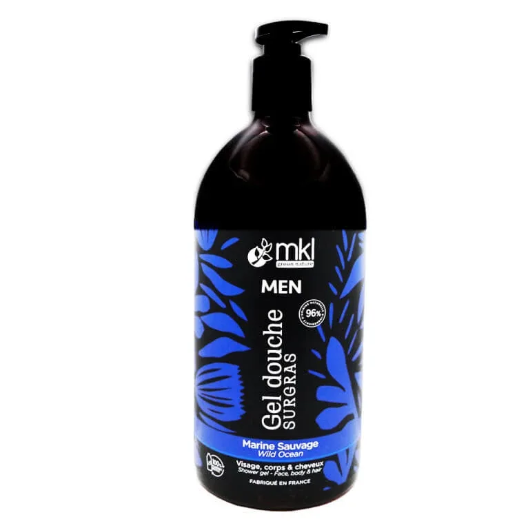 MKL MEN GEL DE DUȘ HIDRATANT INTENS „MARINE SAUVAGE” 1 L — preț și oferte