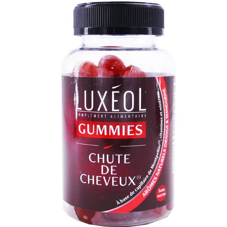 LUXEOL GUMMIES ÎMPOTRIVA CĂDERII PĂRULUI 60 DE GUMMIES — preț și oferte