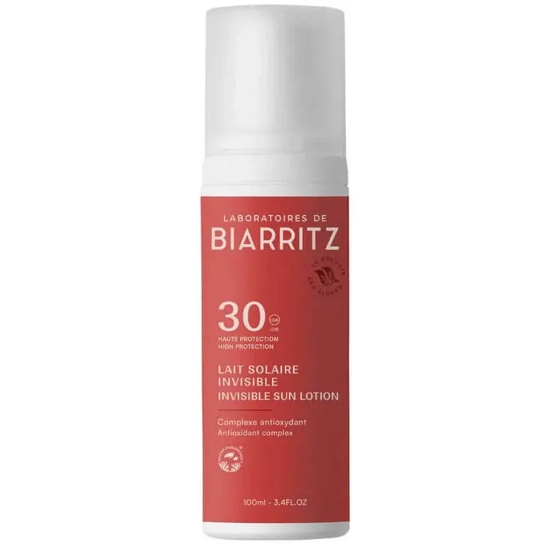 LABORATOIRES DE BIARRITZ LOȚIUNE DE PROTECȚIE SOLARĂ INVISIBILĂ SPF30 100ML — preț și oferte