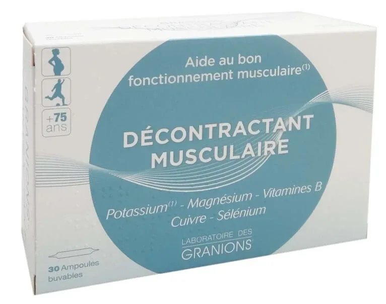 GRANULI PENTRU RELAXAREA MUȘCHILOR, 30 DE FIOLE Granions — preț și oferte