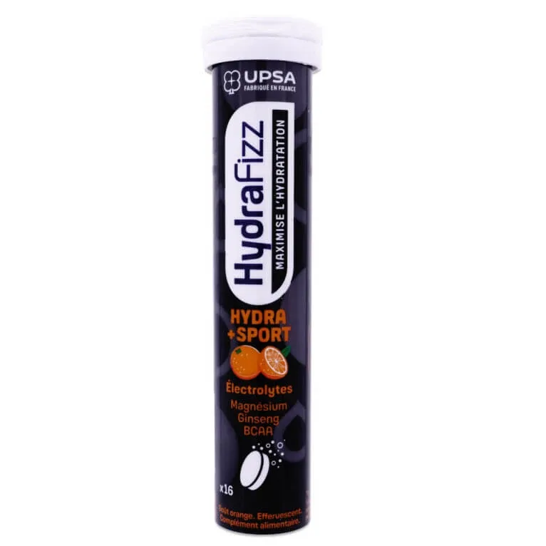 UPSA HYDRAFIZZ HYDRA + SPORT CU AROMĂ DE PORTOCALĂ 16 COMPRIMATE — preț și oferte