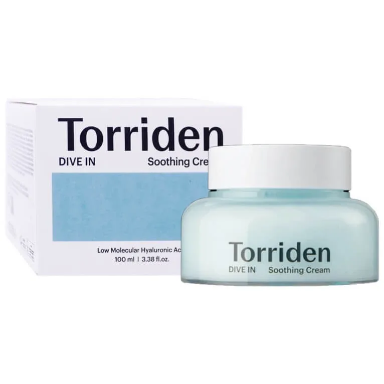 TORRIDEN DIVE IN CREMĂ CALMANTĂ CU ACID HIALURONIC 100 ML — preț și oferte