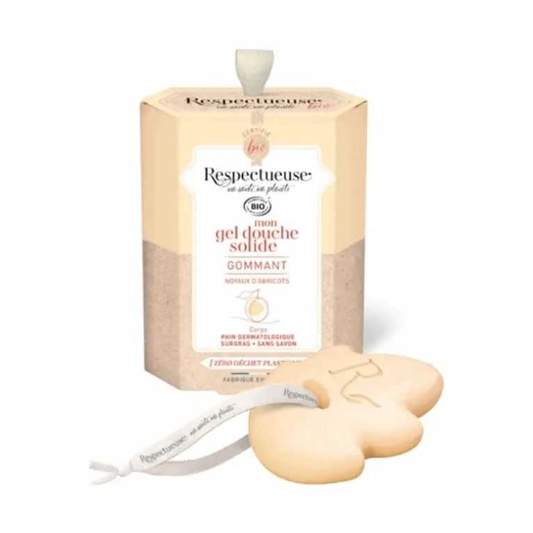 RESPECTUEUSE BIO – GELUL MEU DE DUȘ SOLID EXFOLIANT 75G — preț și oferte