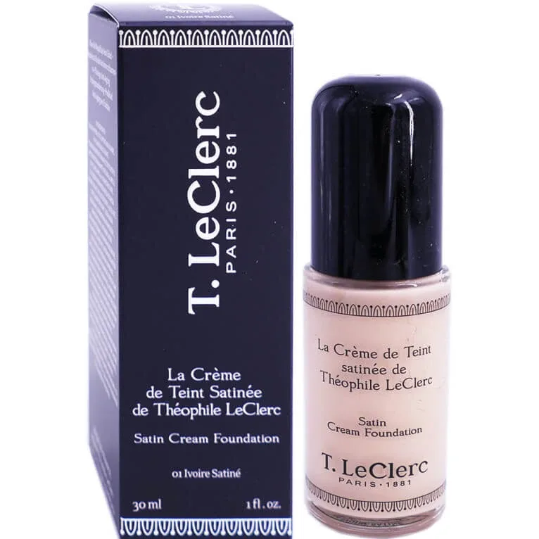 T.LECLERC CREMĂ DE TEN SATINATĂ IVOIRE SATINATĂ Nr. 01 30 ml — preț și oferte