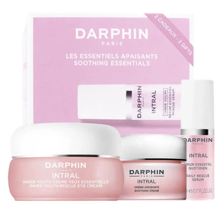 DARPHIN SET CALMANT INTRAL CU 3 PRODUSE DE ÎNGRIJIRE — preț și oferte