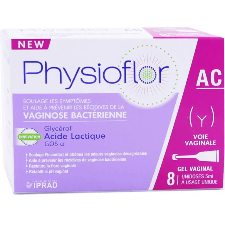 PHYSIOFLOR AC 8 GEL VAGINAL 5 ml — preț și oferte