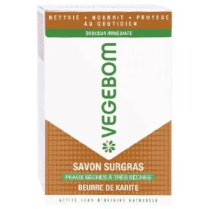 VEGEBOM SĂPUN HIDRATANT CU UNT DE KARITÉ 100 G