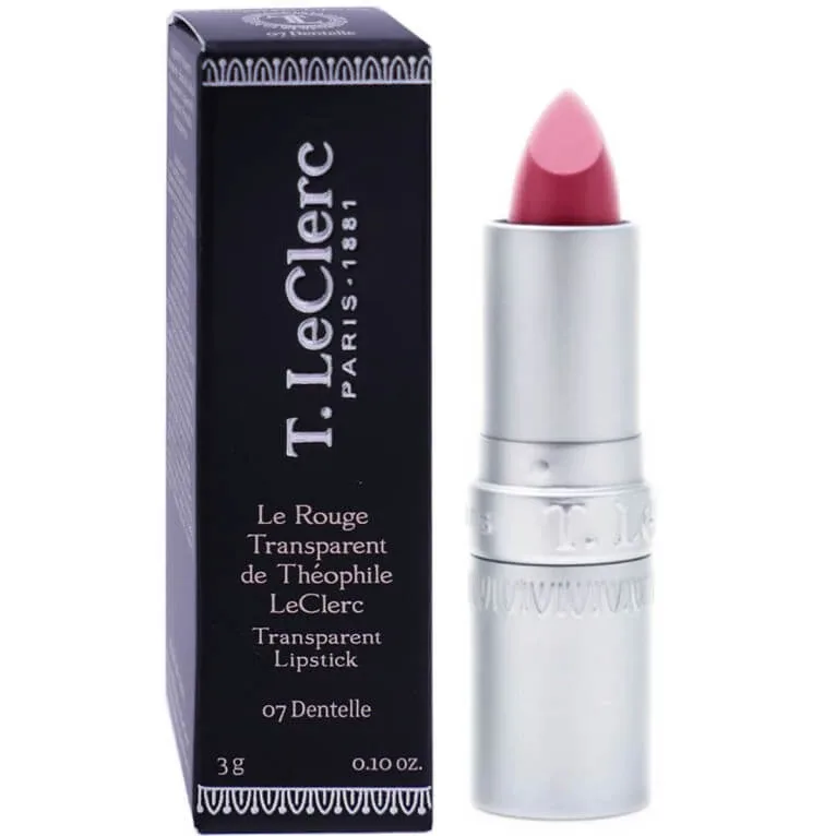 T.LECLERC ROȘU TRANSPARENT 07 DANTELĂ 3G — preț și oferte