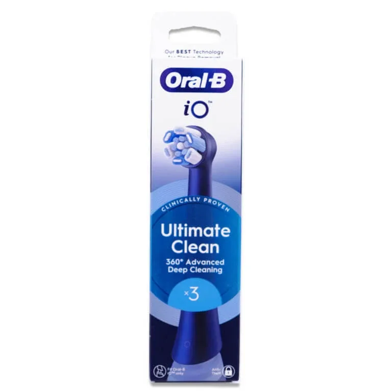 ORAL B IO - Rezerve pentru periuța de dinți ULTIMATE CLEAN – 3 rezerve — preț și oferte