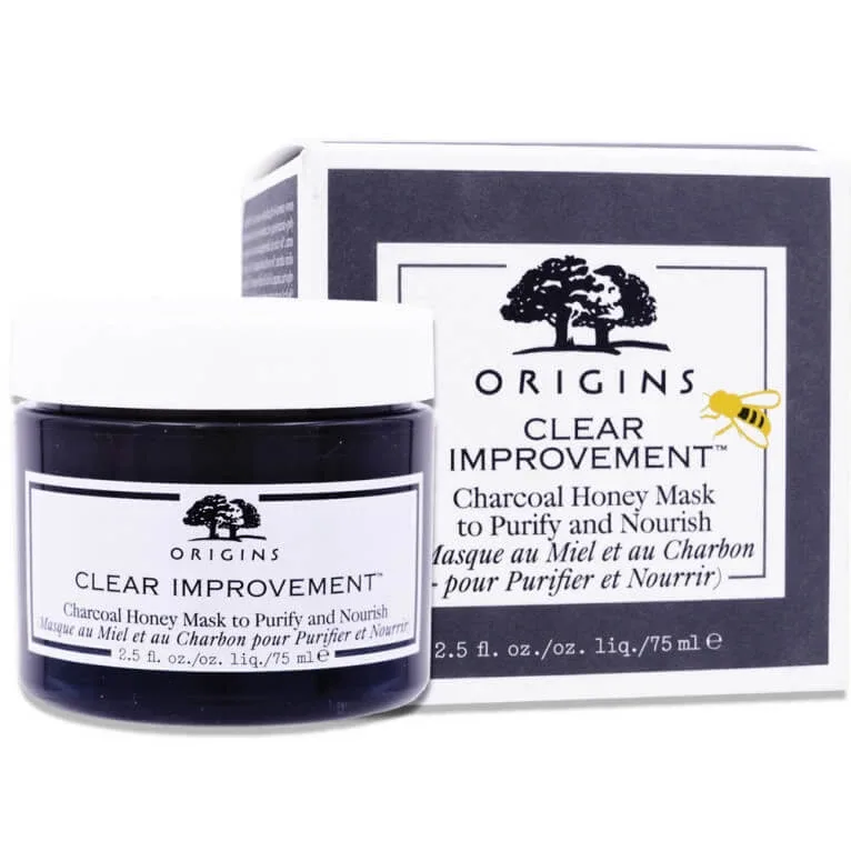 ORIGINS CLEAR IMPROVEMENT MASCA CU MIERE ȘI CĂRBUNE 75 ML — preț și oferte