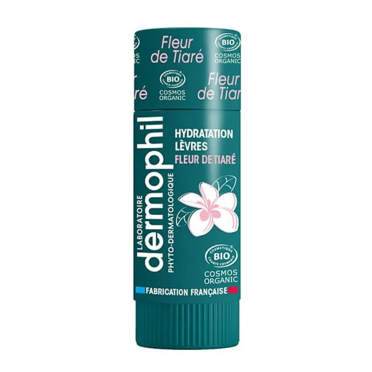 DERMOPHIL CREMĂ DE HIDRATARE PENTRU BUZE ORGANICĂ CU FLOARE DE TIARE 4G — preț și oferte