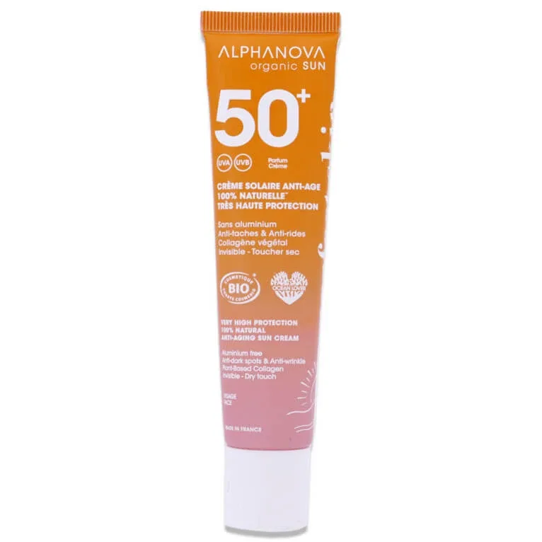 ALPHANOVA BIO CREMĂ DE PROTECȚIE SOLARĂ ANTI-ÎMBĂTRÂNIRE SPF50+ 40G — preț și oferte