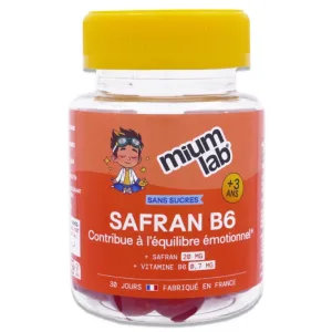 MIUM LAB +3 ANI SAFRAN B6 30 GUMIȚE