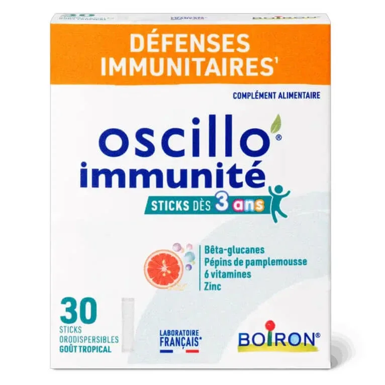 OSCILLO IMUNITATE DE LA 3 ANI 30 DE BĂȚUȘE CU AROMĂ TROPICALĂ — preț și oferte