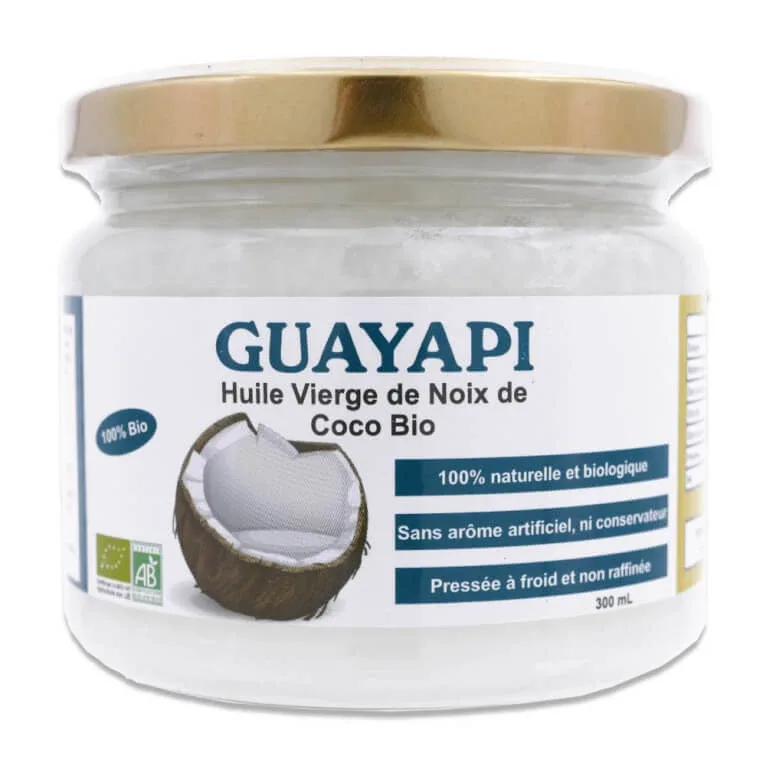 GUAYAPI ULEI DE NUCĂ DE COCOS VIRGIN ECOLOGIC 300 ML — preț și oferte