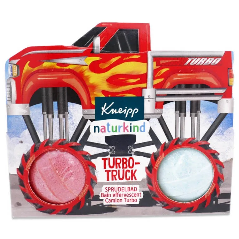 KNEIPP NATURKIND TURBOTRUCK SPUMĂ DE BAIE X2 — preț și oferte