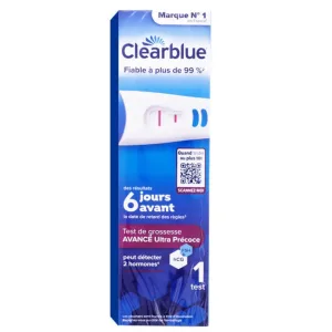 CLEARBLUE TEST DE SARCINĂ AVANSAT, ULTRA PRECOCE, 1 TEST