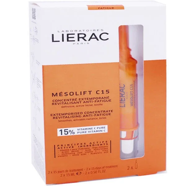 LIERAC MESOLIFT C15 2X15ML — preț și oferte