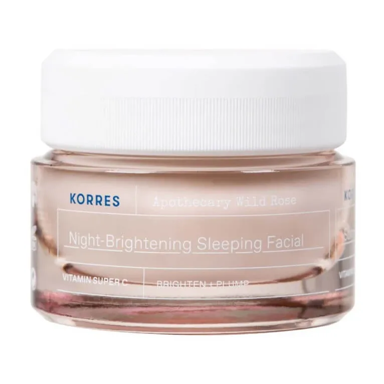 KORRES CREMĂ DE NOAPTE ILUMINATOARE CU TRANDAFIR SĂLBATIC 40 ML — preț și oferte