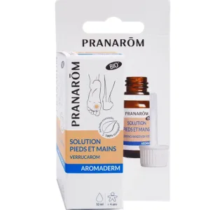 PRANAROM AROMADERM BIO SOLUȚIE PENTRU PICIOARE ȘI MÂINI 10 ML