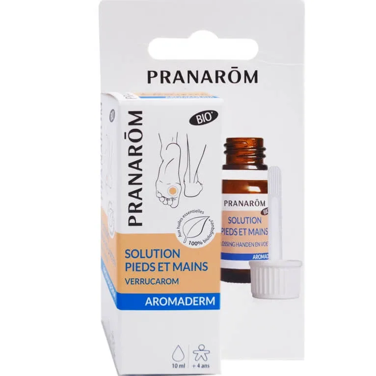 PRANAROM AROMADERM BIO SOLUȚIE PENTRU PICIOARE ȘI MÂINI 10 ML — preț și oferte
